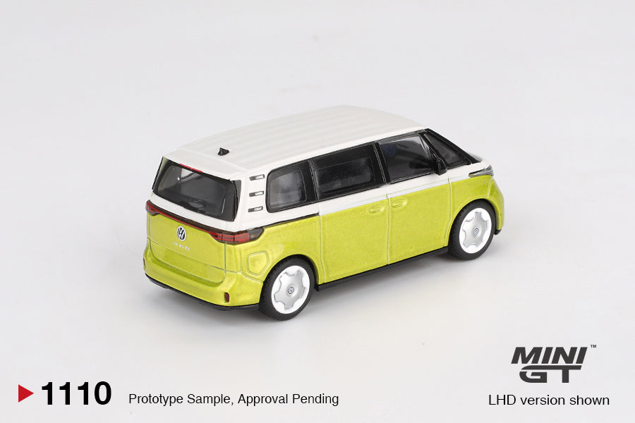 [PRE-ORDER] Mini Gt - Volkswagen ID.Buzz Candy White / Pomelo Yellow - Scale 1/64 MGT01110-L
