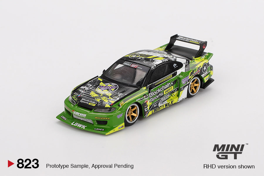[PRE-ORDER] Mini GT - Nissan Silvia (S15) LB-Super Silhouette #555 V2 Formula Drift Japan 2024 (RHD) - Scale 1/64 MGT00823-R