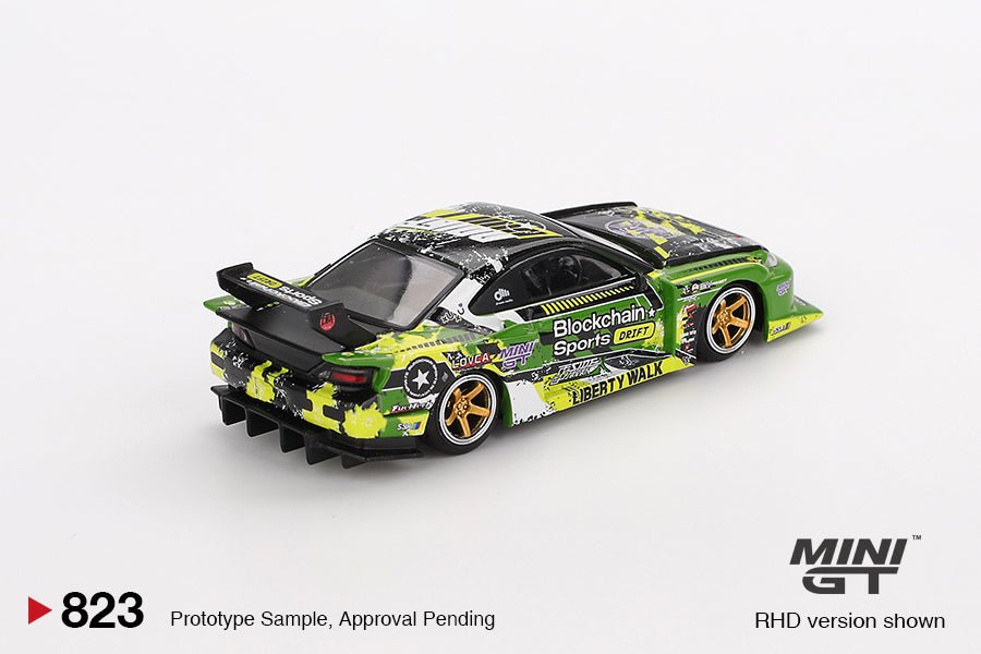 [PRE-ORDER] Mini GT - Nissan Silvia (S15) LB-Super Silhouette #555 V2 Formula Drift Japan 2024 (RHD) - Scale 1/64 MGT00823-R