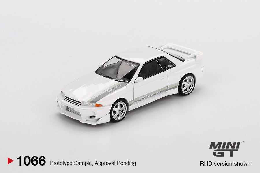 [PRE-ORDER] Mini GT - Nissan Skyline GT-R R32 Veilside Combat CI White 2011 (RHD) - Scale 1/64 MGT01066-R