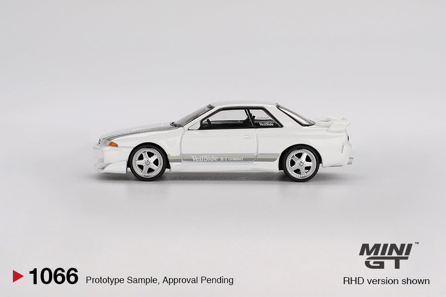 [PRE-ORDER] Mini GT - Nissan Skyline GT-R R32 Veilside Combat CI White 2011 (RHD) - Scale 1/64 MGT01066-R