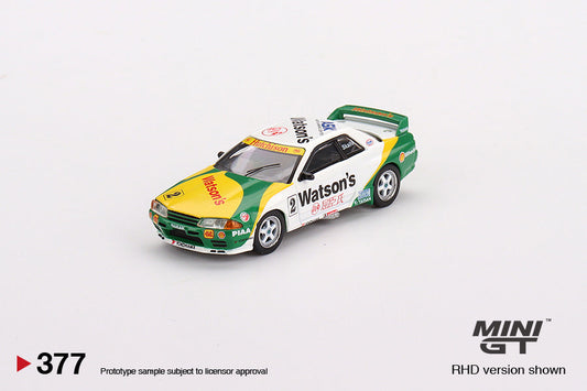 Nissan Skyline GT-R (R32) Gr. A #2 1991 Macau GP - Mini GT - Scale 1/64 MGT00377-R