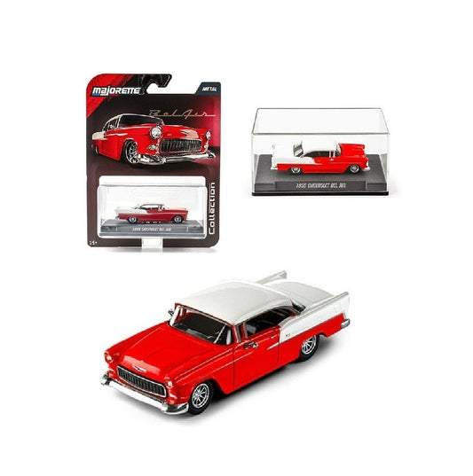 Majorette - 1955 Chevrolet Bel Air Red Series Collection - Scala 1/64