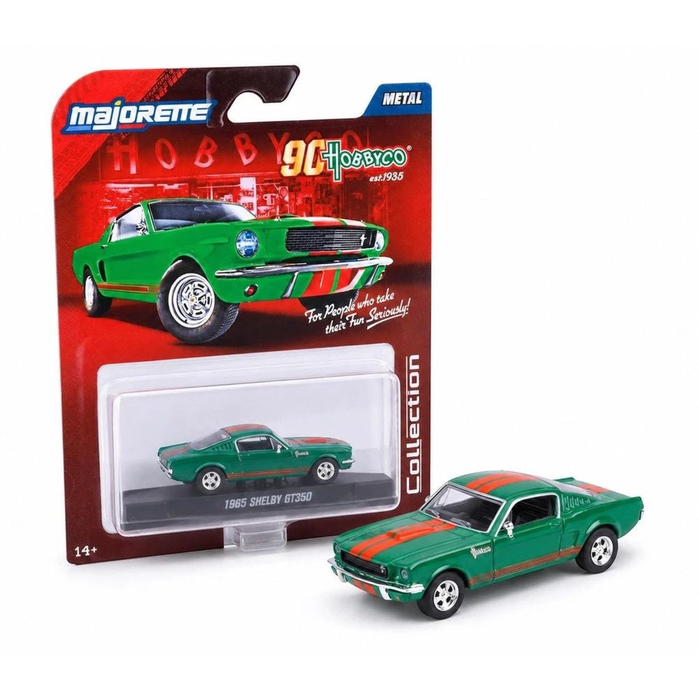 Majorette - 1965 Shelby GT350 Hobbyco Collection Série Édition 90e Anniversaire - Échelle 1/64