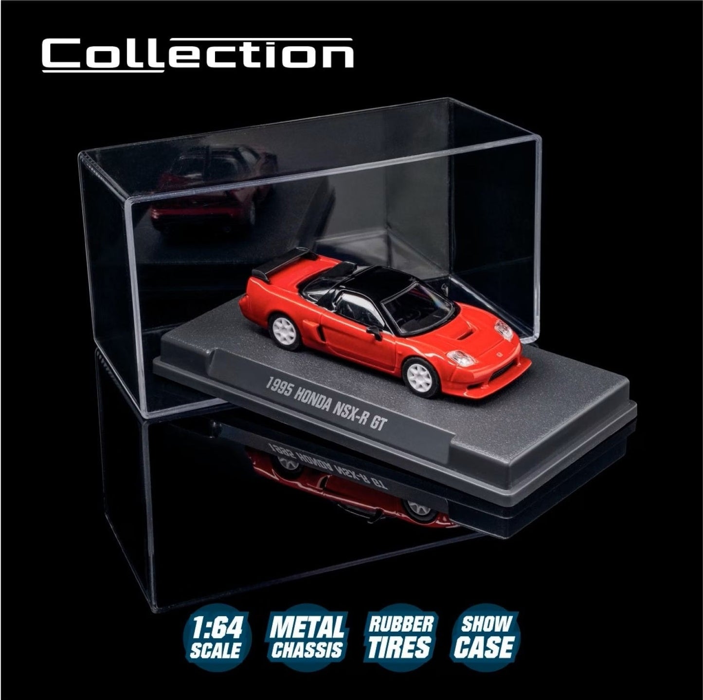 Majorette - 1995 Honda NSX-R GT Series Collection - Scale 1/64