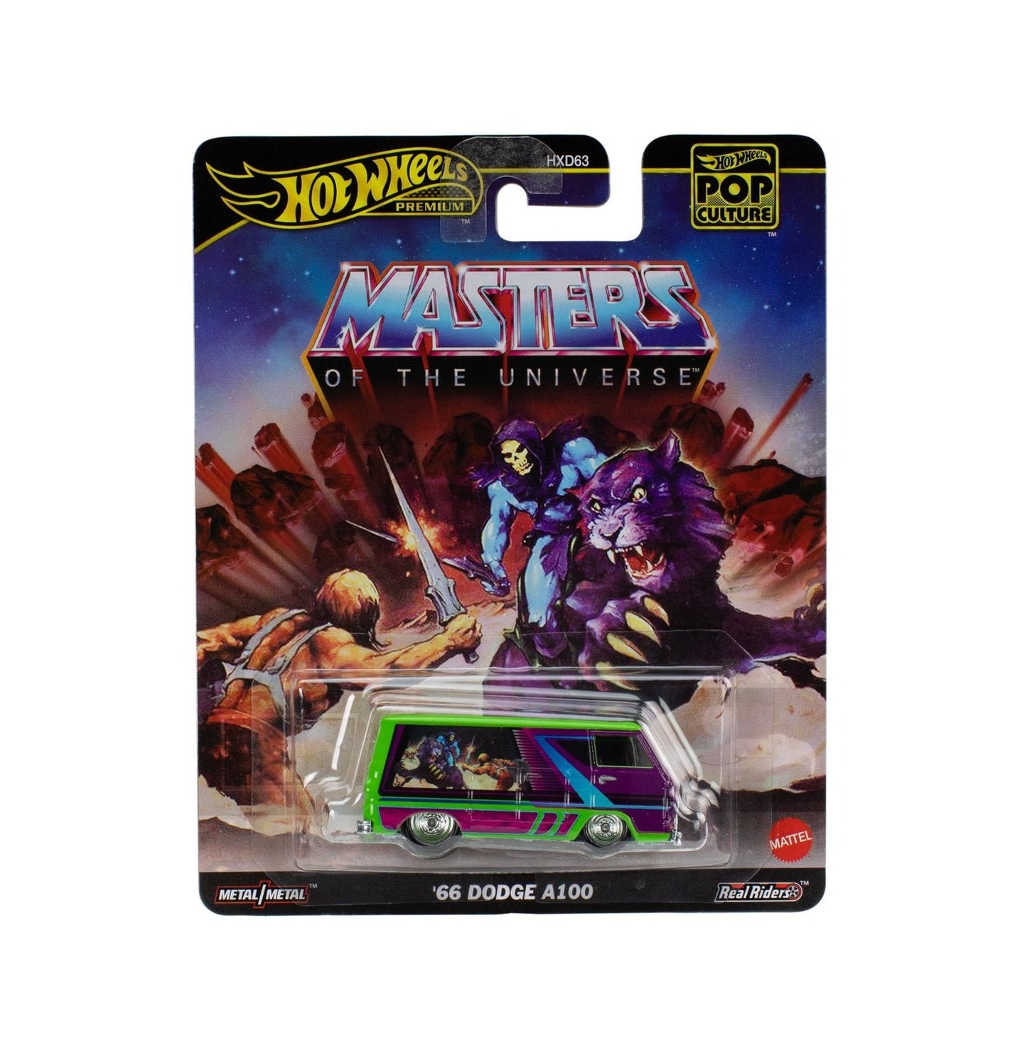 Hot Wheels Premium - Masters of the Universe '66 Dodge A100 - Series Pop Culture - Scala 1/64