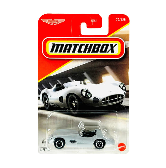 Matchbox - 1956 Aston Martin DBR1 #72 Long Card - Scala 1/64 Circa