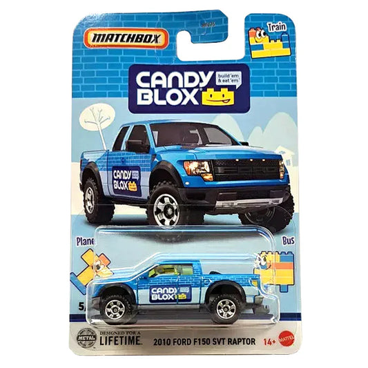 Matchbox - Ford F150 SVT Raptor Candy Blox 2010 - Échelle 1/64 environ
