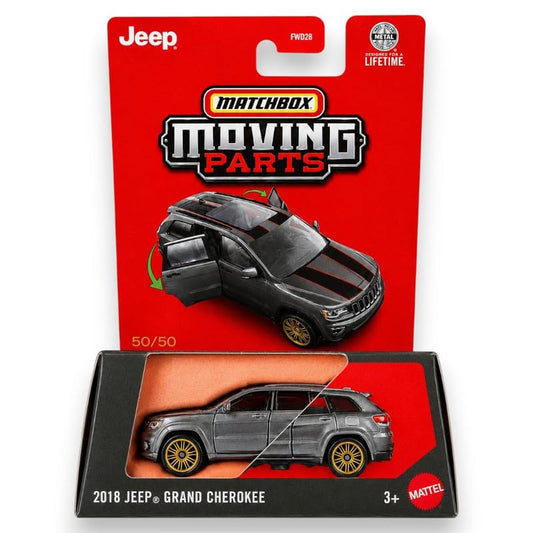 Matchbox - 2018 Jeep Grand Cherokee - Moving Parts - Scala 1/64