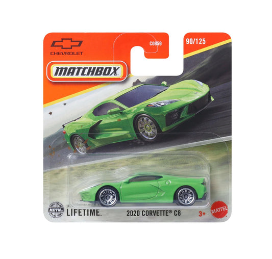Matchbox - 2020 Corvette C8 Green #90 - Scale 1/64 Approx