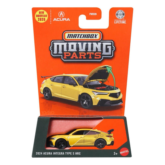 Matchbox - Acura Integra Type S HRC 2024 - Pièces mobiles - Échelle 1/64