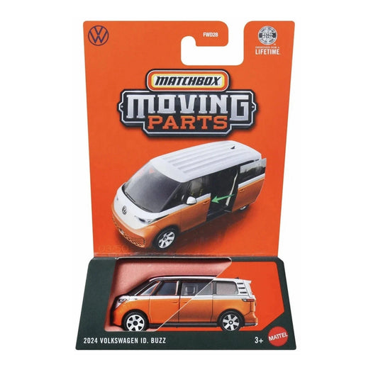 Matchbox - 2024 Volkswagen ID Buzz Orange - Moving Parts - Scala 1/64 Circa