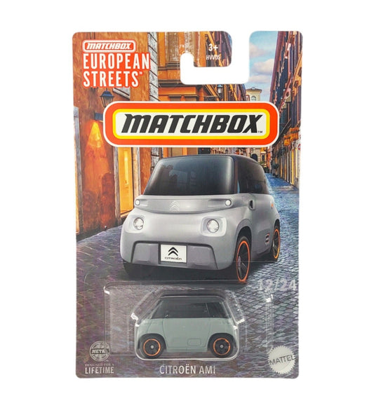 Matchbox - Citroen Ami European Streets - Échelle 1/64 Environ