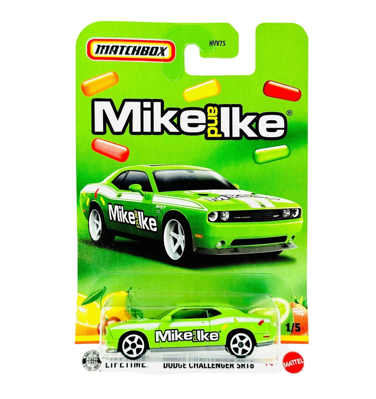 Matchbox - Dodge Challenger SRT8 Mike and Like - Scala 1/64 Circa
