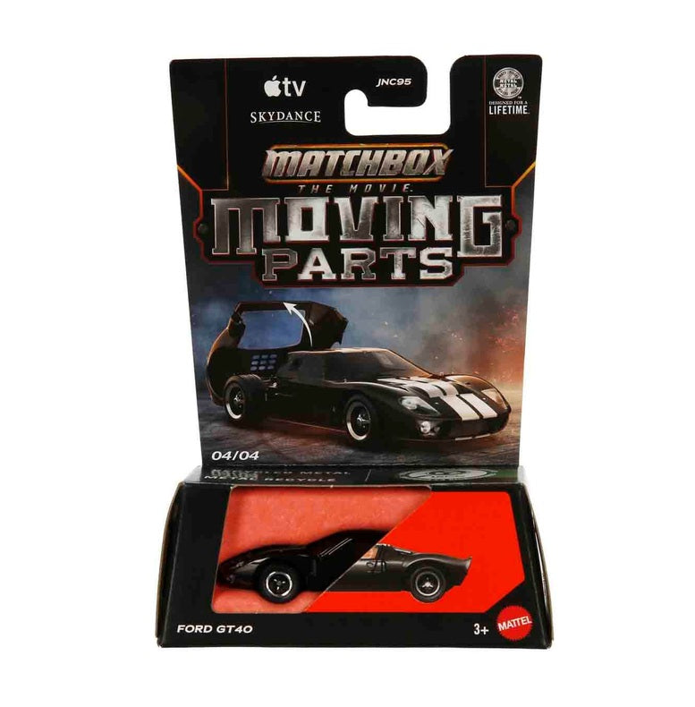 Matchbox - Ford GT40 - Moving Parts The Movie - 1/64 Scale Approx