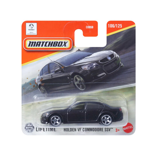Matchbox - Holden VF Commodore SSV Black #106 - Scale 1/64 Approx