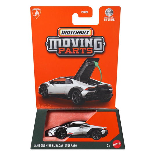 Matchbox - Lamborghini Huracan Sterrato White - Moving Parts - Scala 1/64