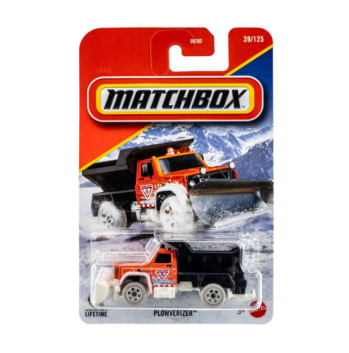 Matchbox - Plowverizer #39 Long Card - 1/64 Scale Approx