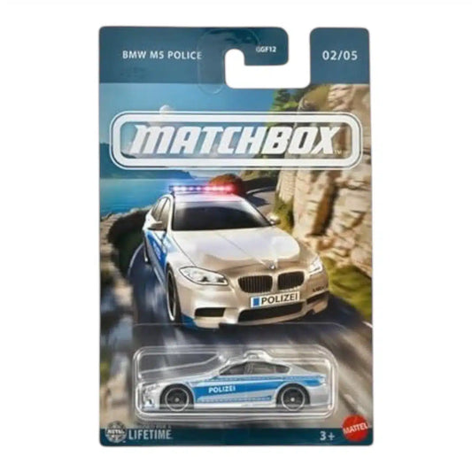 Matchbox - BMW M5 Police 2/5 - Échelle 1/64