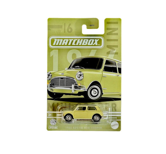 Matchbox - Austin Mini Cooper Verte 1964 1/6 - Échelle 1/64