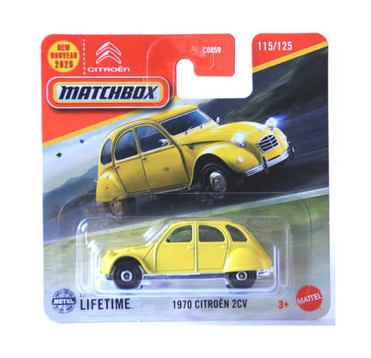 Matchbox - 1970 Citroen 2CV #115 - Scale 1/64 Approx