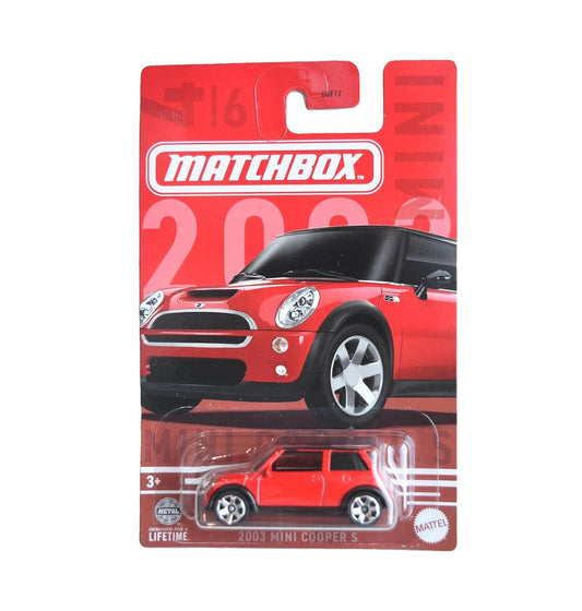 Matchbox - 2003 MINI Cooper S Red 4/6 - Scale 1/64