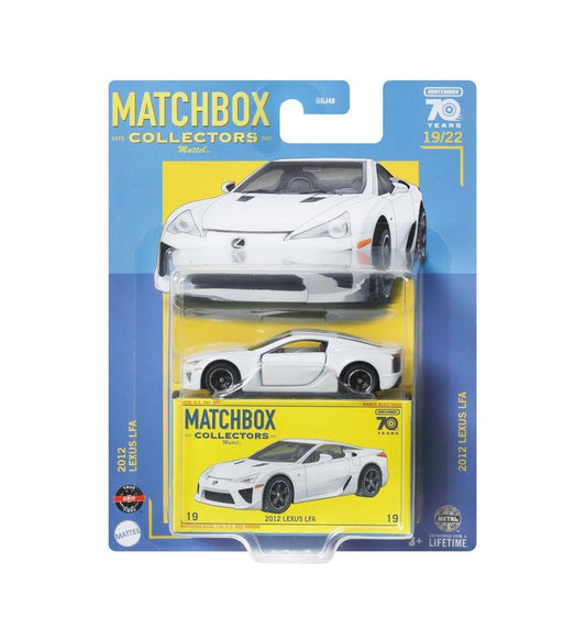 Matchbox Collectors - 2012 Lexus LFA 19/22 - Scale 1/64 Approximately