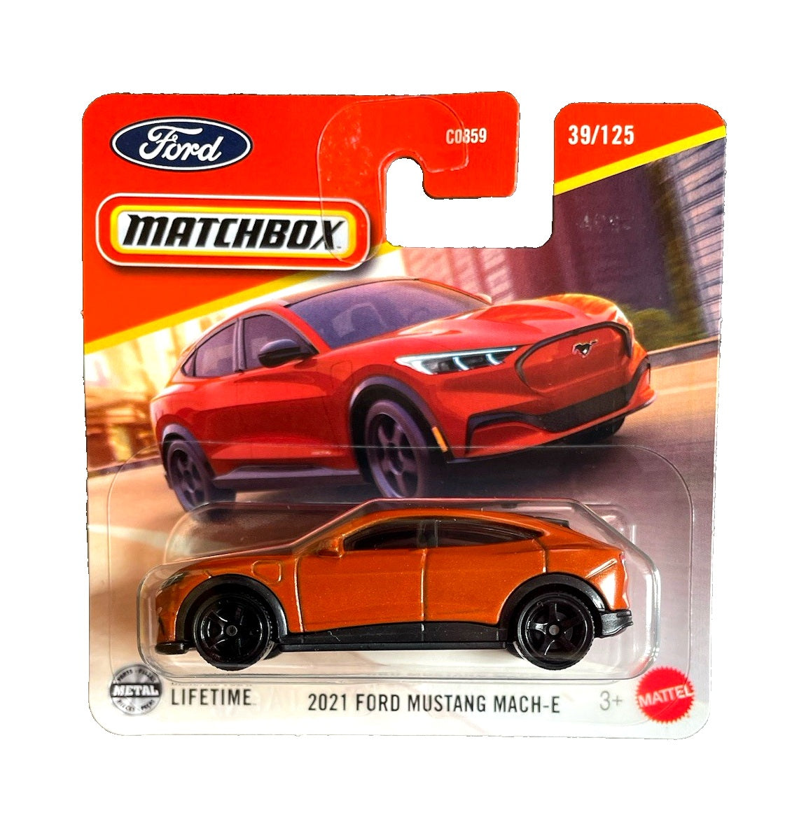 Matchbox - 2021 Ford Mustang Mach E #39 - Scale 1/64 Approx
