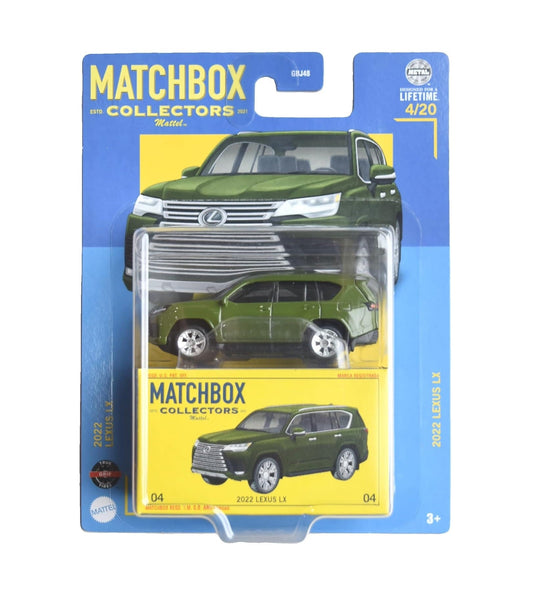 Matchbox Collectors - 2022 Lexus LX 04/20 - Scale 1/64 Approximately