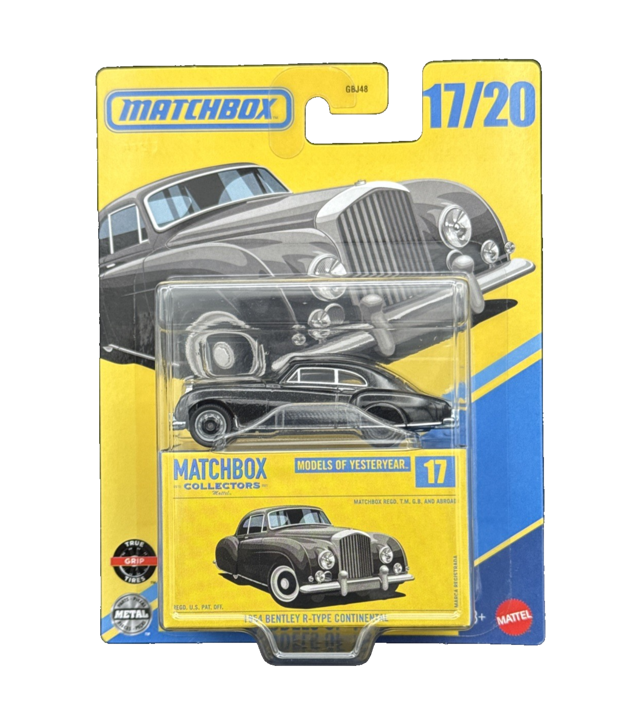 CollectionneuRS Matchbox - Bentley R-Type Continental 1954 - 17/20 - Échelle 1/64