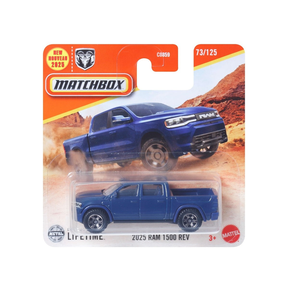 Matchbox - 2025 RAM 150 REV #73 - Scale 1/64 Approx