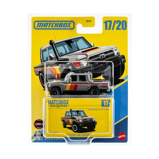 Matchbox Collectors - Toyota Land Cruiser 78 - 17/20 - Scala 1/64