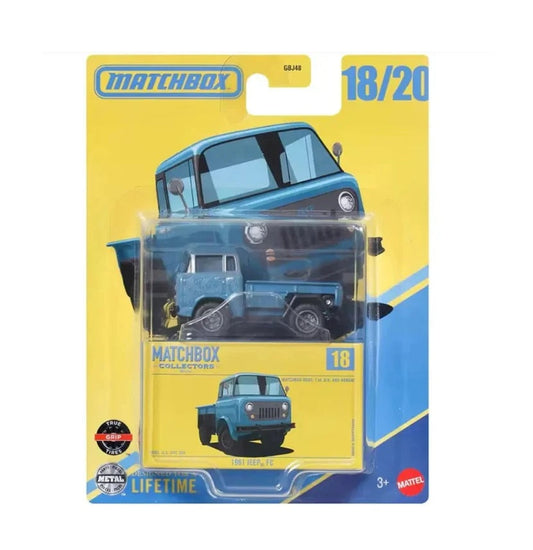 CollectionneuRS Matchbox - Jeep FC 1961 - 18/20 - Échelle 1/64