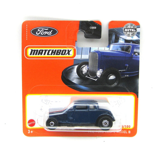 Matchbox - 1932 Ford Coupe Model B #66 - Scala 1/64 Circa