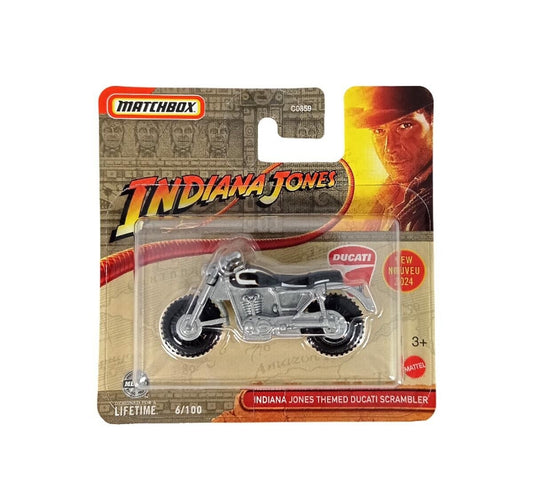 Matchbox - Ducati Scrambler Indiana Jones #06 - Scala 1/64 Circa