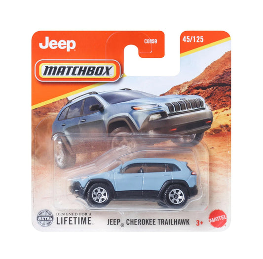 Matchbox - Jeep Cherokee Trailhawk #45 - Scale 1/64 Approx