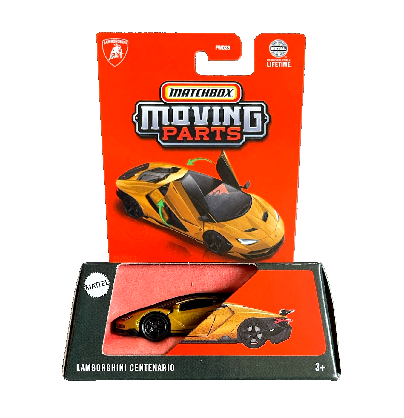 Matchbox Moving Parts - Lamborghini Centenario - Scale 1/64 Approx.