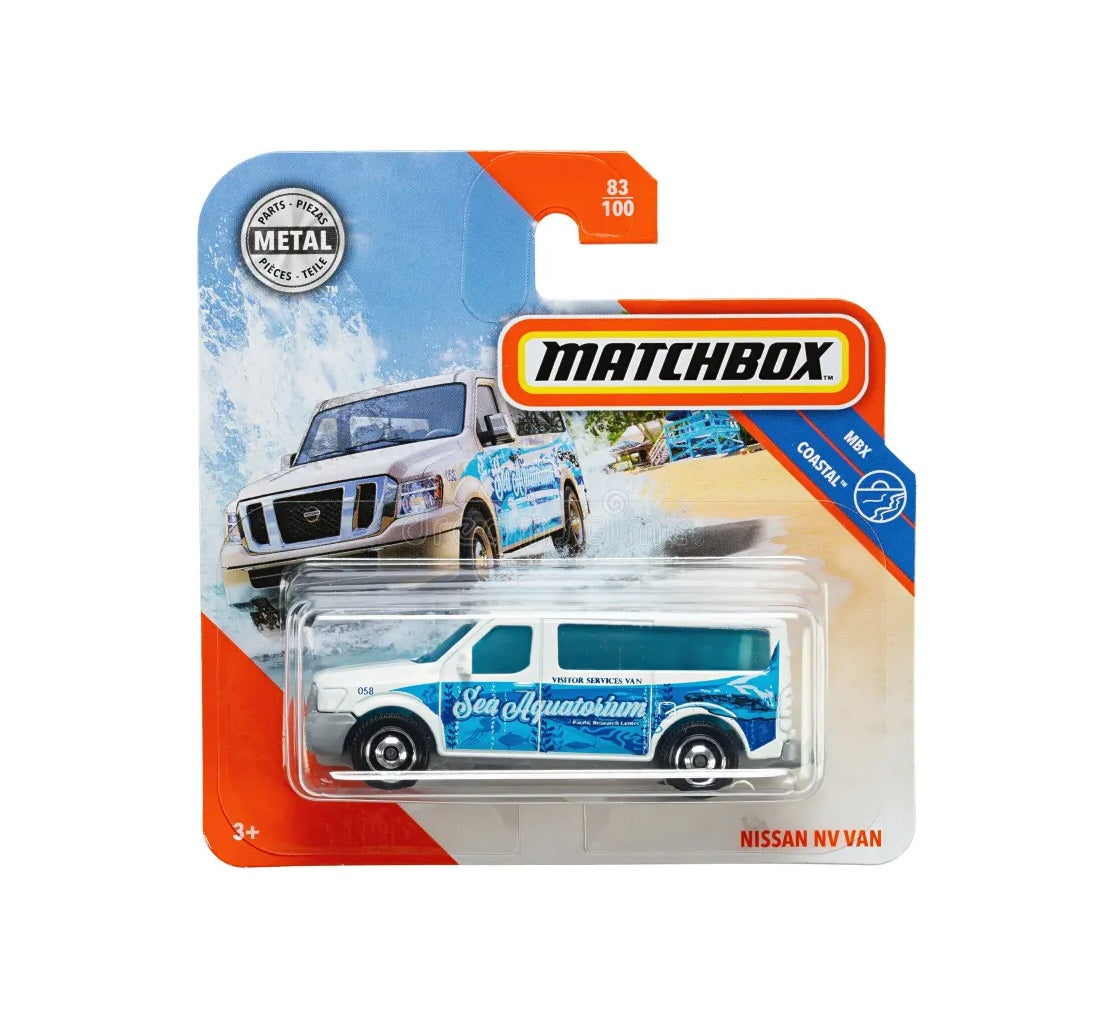 Matchbox - Nissan Nv Van Sea Aquatorium  #83 - Scala 1/64 Circa