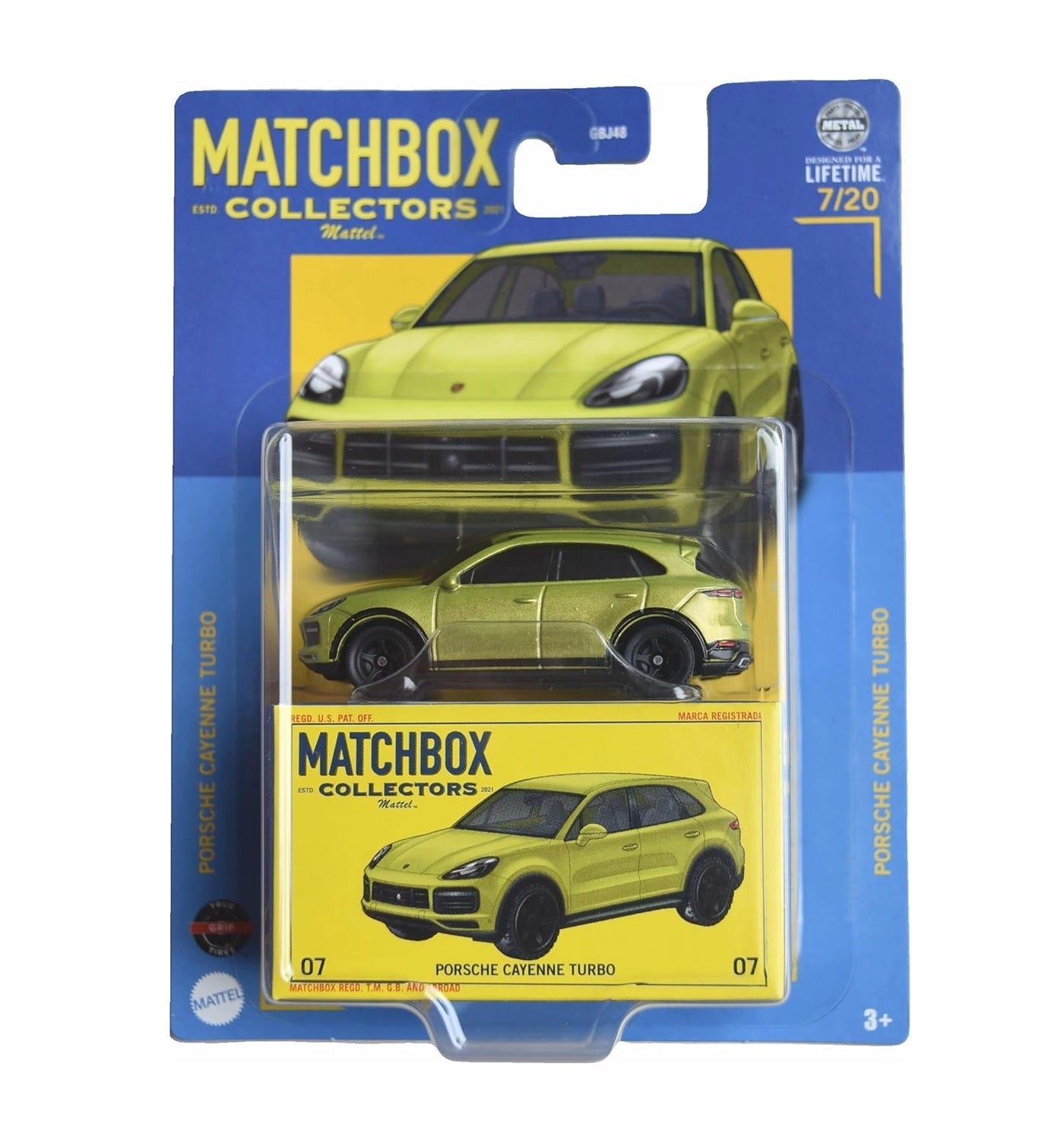 Matchbox Collectors - Porsche Cayenne Turbo 07/20 - Scale 1/64 Approx