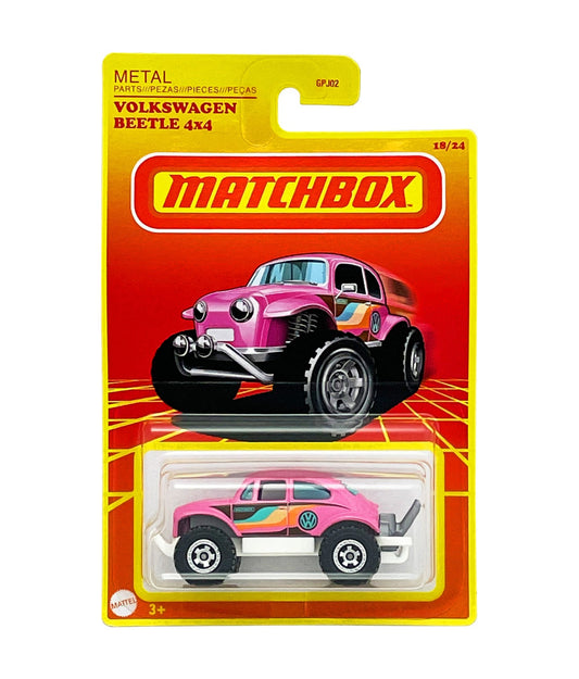 Matchbox - Volkswagen Beetle 4X4 - Série Retro 14/24 - Échelle 1/64 environ