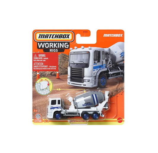 Matchbox - Cement King HD 8/16 HVV13-LA10 21A - Series Working Rigs - Scale 1/64 Approximately