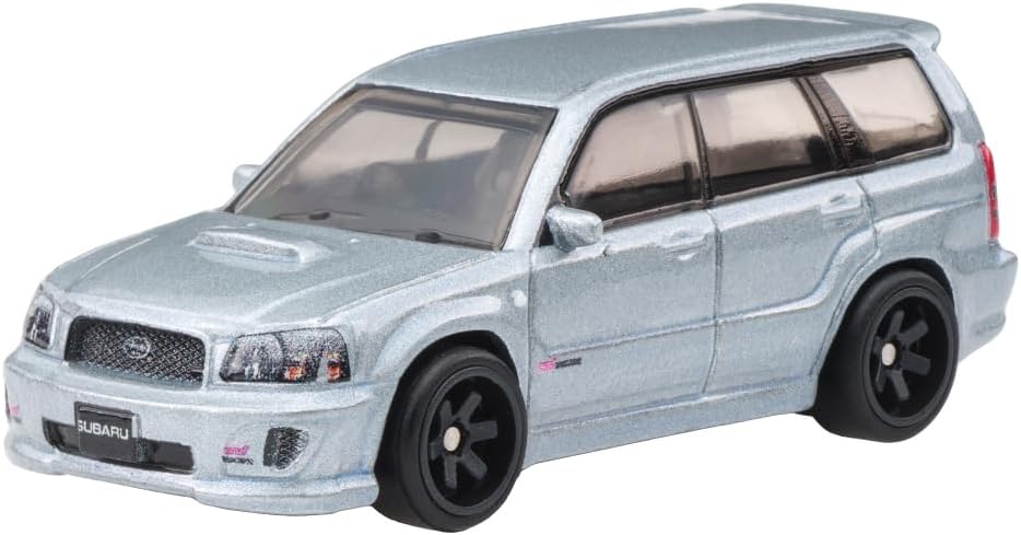 Hot Wheels Premium - Subaru Forester STI Silver Fast Wagons Series - Series Car Culture - Scala 1/64