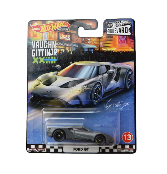 Hot Wheels Premium - Ford GT #13 - Series Boulevard - Scala 1/64