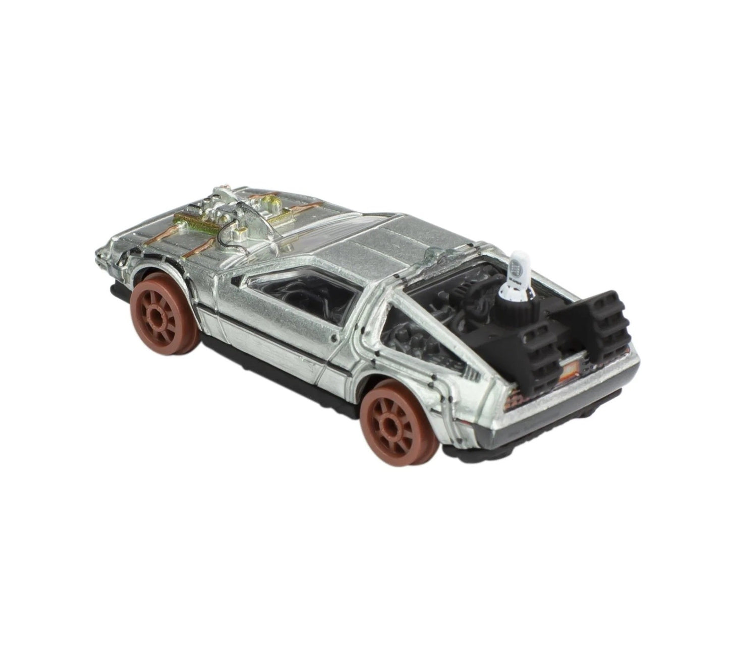 Hot Wheels Premium - DeLorean Back To The Future III Time Machine 1995 - Scale 1/64