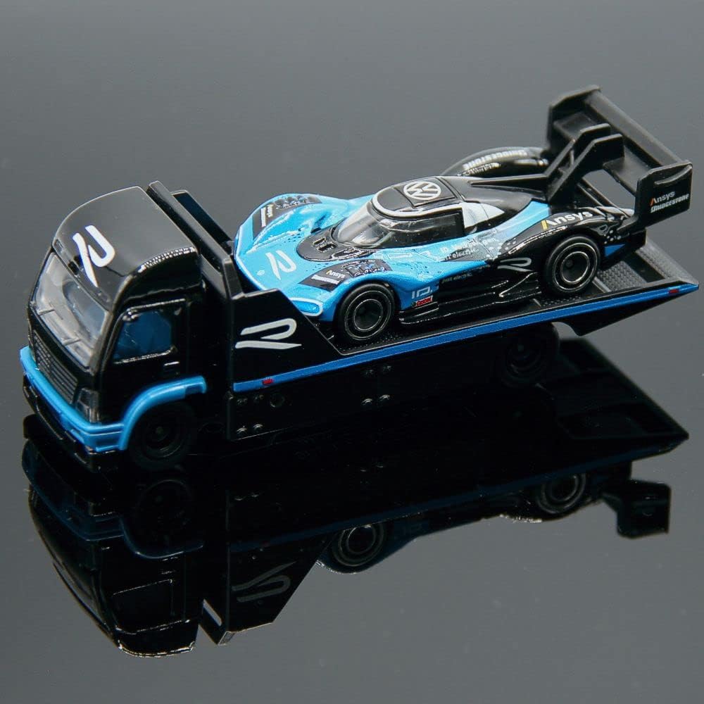 Hot Wheels Premium - Volkswagen ID R and Aero Lift - Series Car Culture Team Transport - Scala 1/64