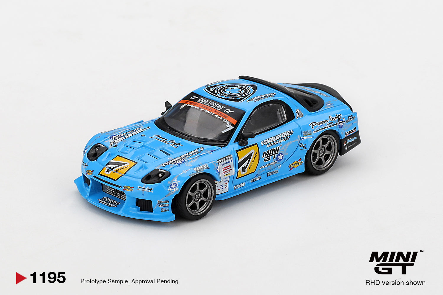 [PRE-ORDER] - Mini GT - Mazda RX-7 RE-Amemiya 2025 D1GP 2025 - Scale 1 ...