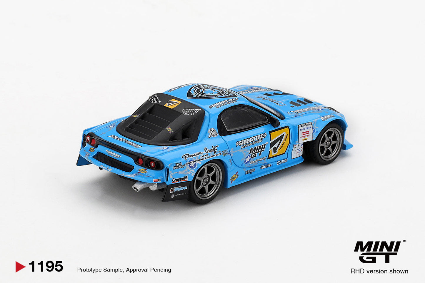[PRÉCOMMANDE] - Mini GT - Mazda RX-7 RE-Amemiya 2025 D1GP 2025 - Échelle 1/64 MGT01195-R