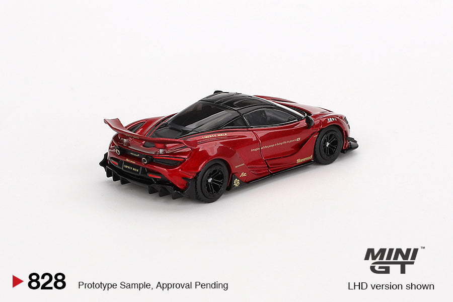 LBWK限定 マクラーレン720S Gem Red MINIGT 2台セット Mini GT - McLaren 720S LB☆Works Gem Red - Scale 1/64 MGT00828-L