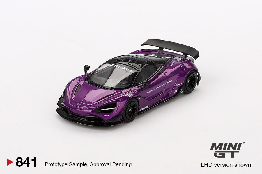 Mini GT - McLaren 720S LB★Works Violet - Échelle 1/64 MGT00841-L