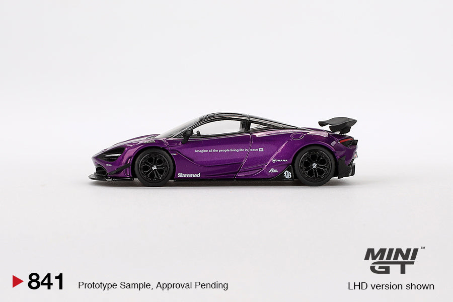 Mini GT - McLaren 720S LB★Works Violet - Échelle 1/64 MGT00841-L